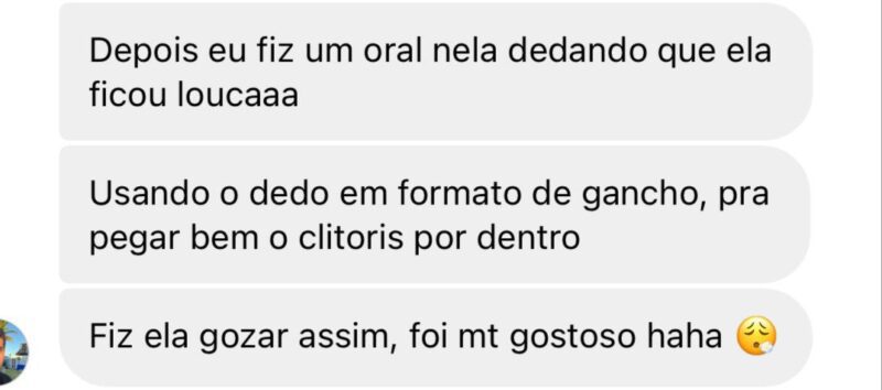 Curso Muito Além da Chupada depoimento e resultados prints de alunos