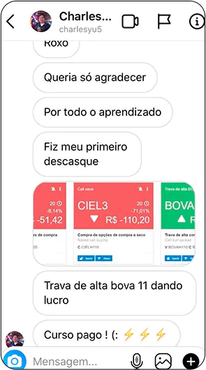 Estratégia do Pozinho 2.0 depoimento e resultados prints de alunos